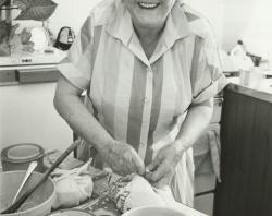 Charity Grandmother of the Year Frieda Beinke. SLSA: B 70869/2559