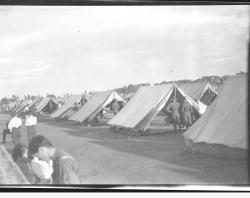 Tents at Mitcham Camp, April 1921