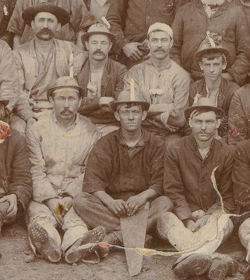 Miners at Moonta, c1894