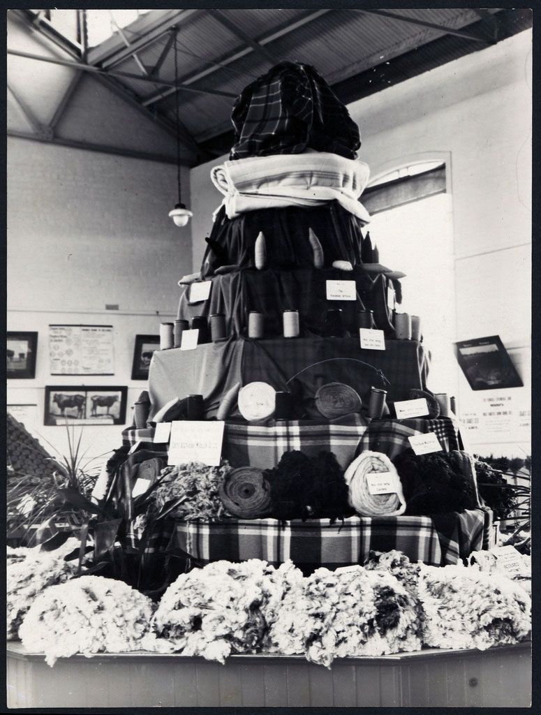 Woollen goods display at the Adelaide Royal Show, 1927. SLSA: SRG 168/1/58/9