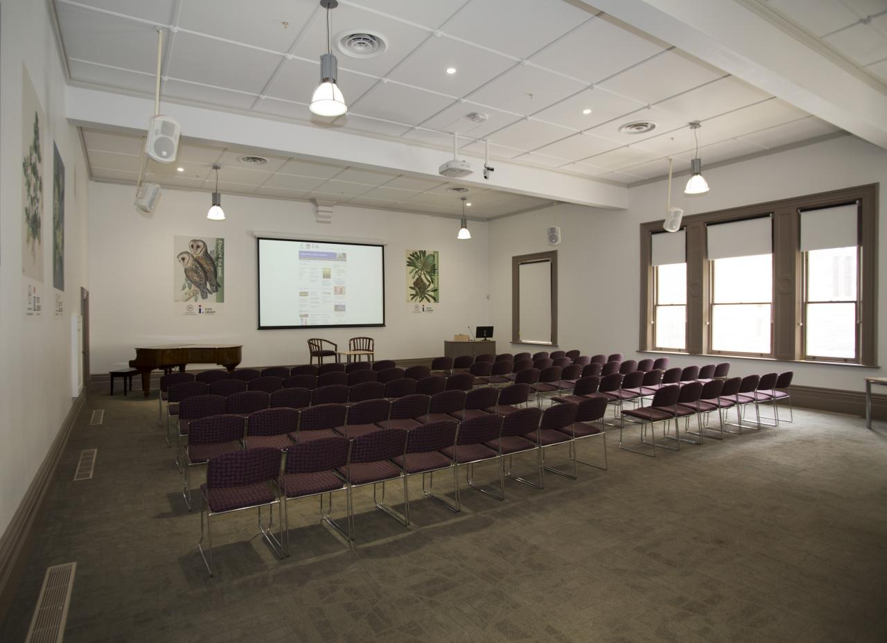 Hetzel Lecture Theatre, lecture seating