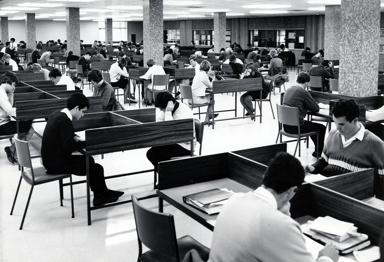 Reference library, Bastyan Wing, 1967 [B 72589/5]