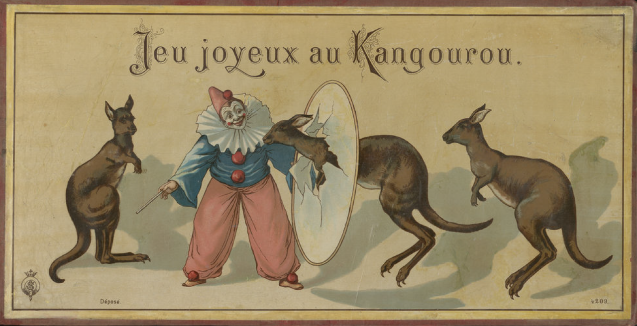 Jeu joyeux au kangourou [B 2776931]