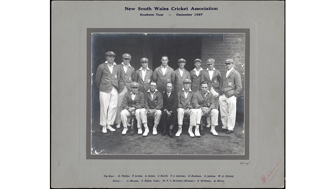 NSW Cricket Association team photo, 1927 [PRG 682/16/96]