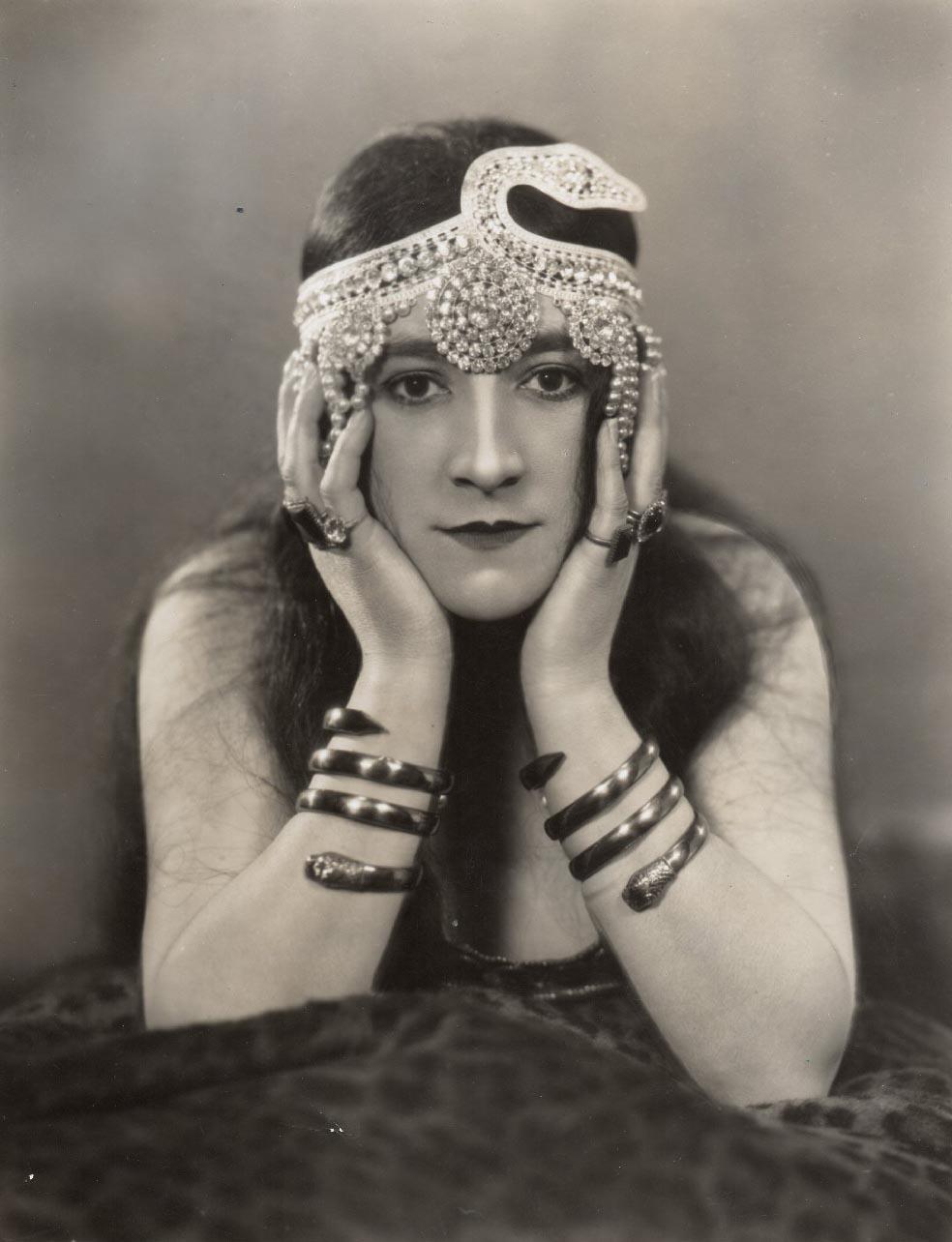 Clara Serena in character for the Opera Samson and Delilah