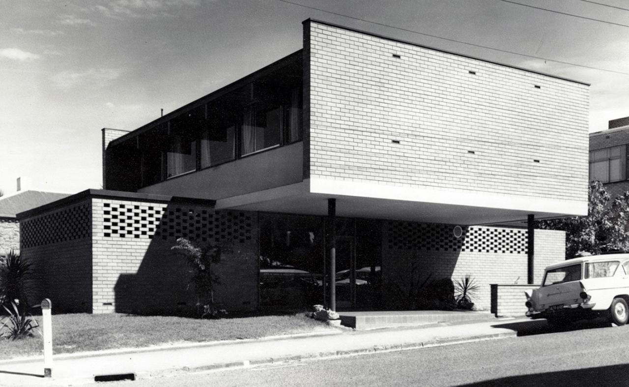 Office of Keith Lange and Associates, Bagot Street, North Adelaide, Photograph by D. Darian Smith. SLSA: BRG 346/29/117/1 