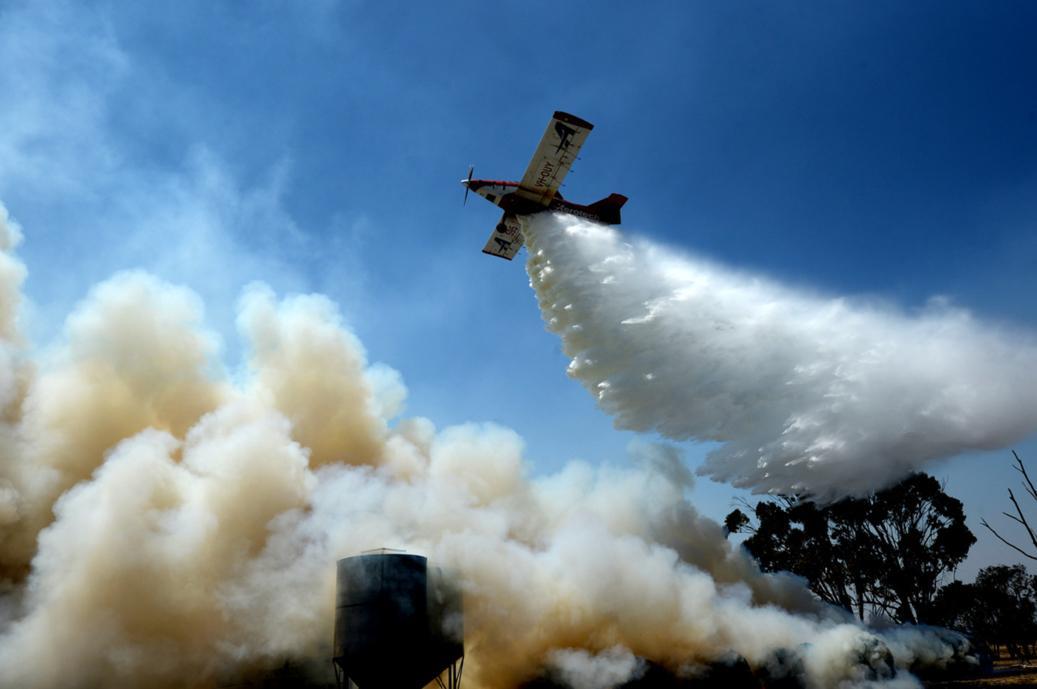 Kangaroo Island bushfire [SLSA: B 78536/7] 