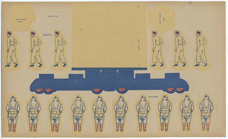 The back of the petrol lorry cut out model [SLSA clrci22074740]