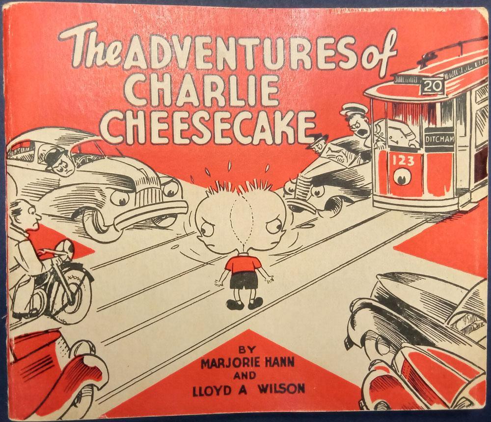 The adventures of Charlie Cheesecake - front cover 