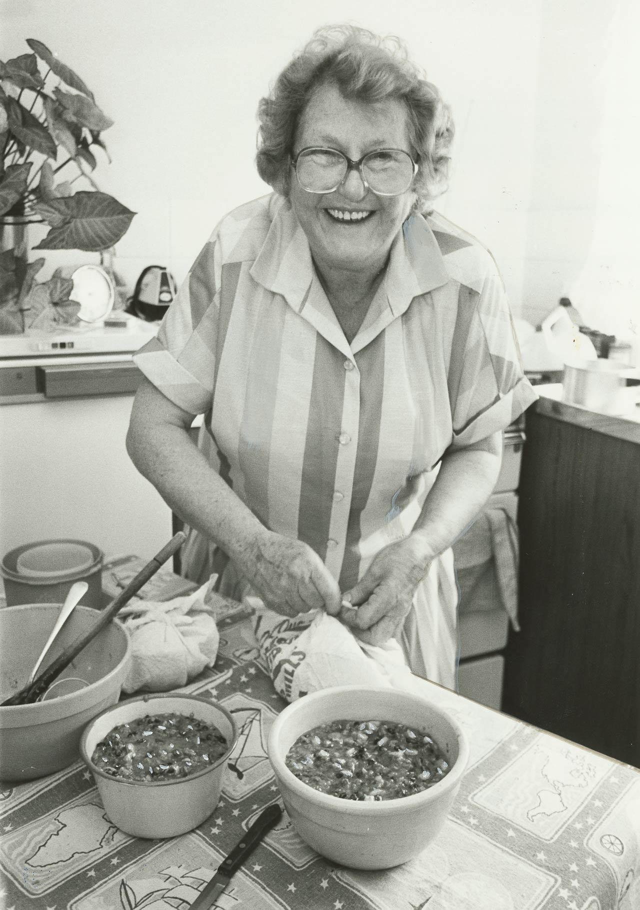 Charity Grandmother of the Year Frieda Beinke. SLSA: B 70869/2559