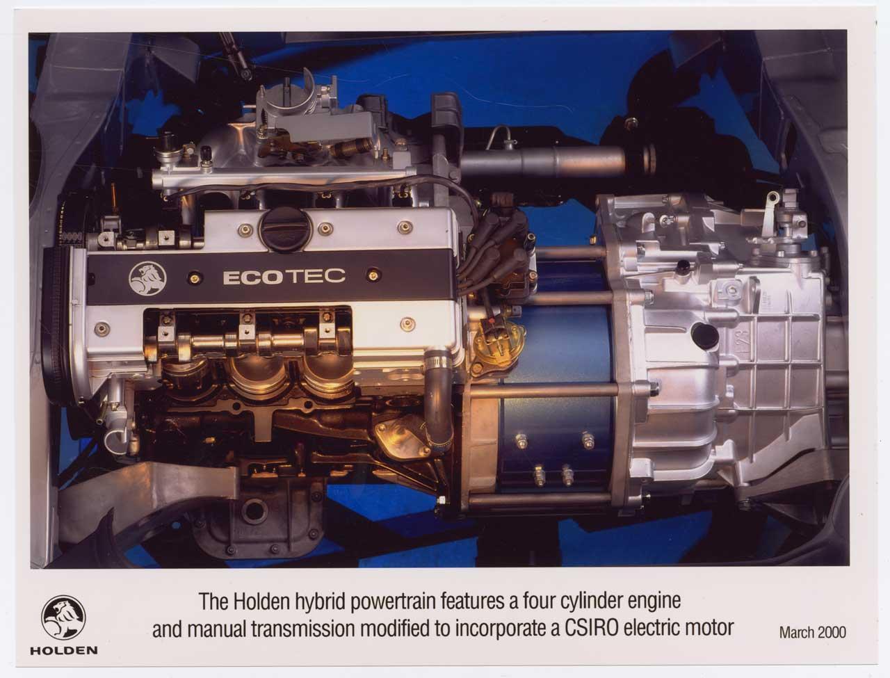 Holden/CSIRO hybrid-electric engine. SLSA: BRG 213/199/4/2/8