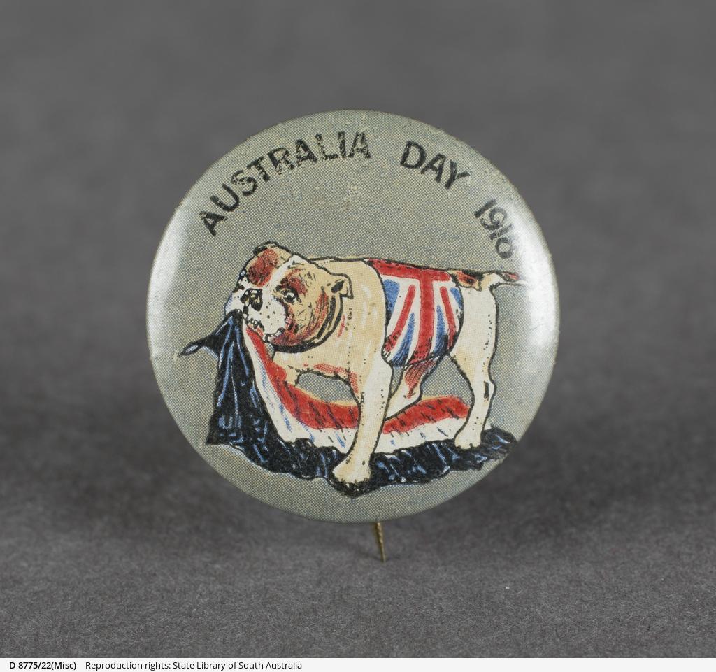 Australia Day 1916 British bulldog SLSA: D 8775/22