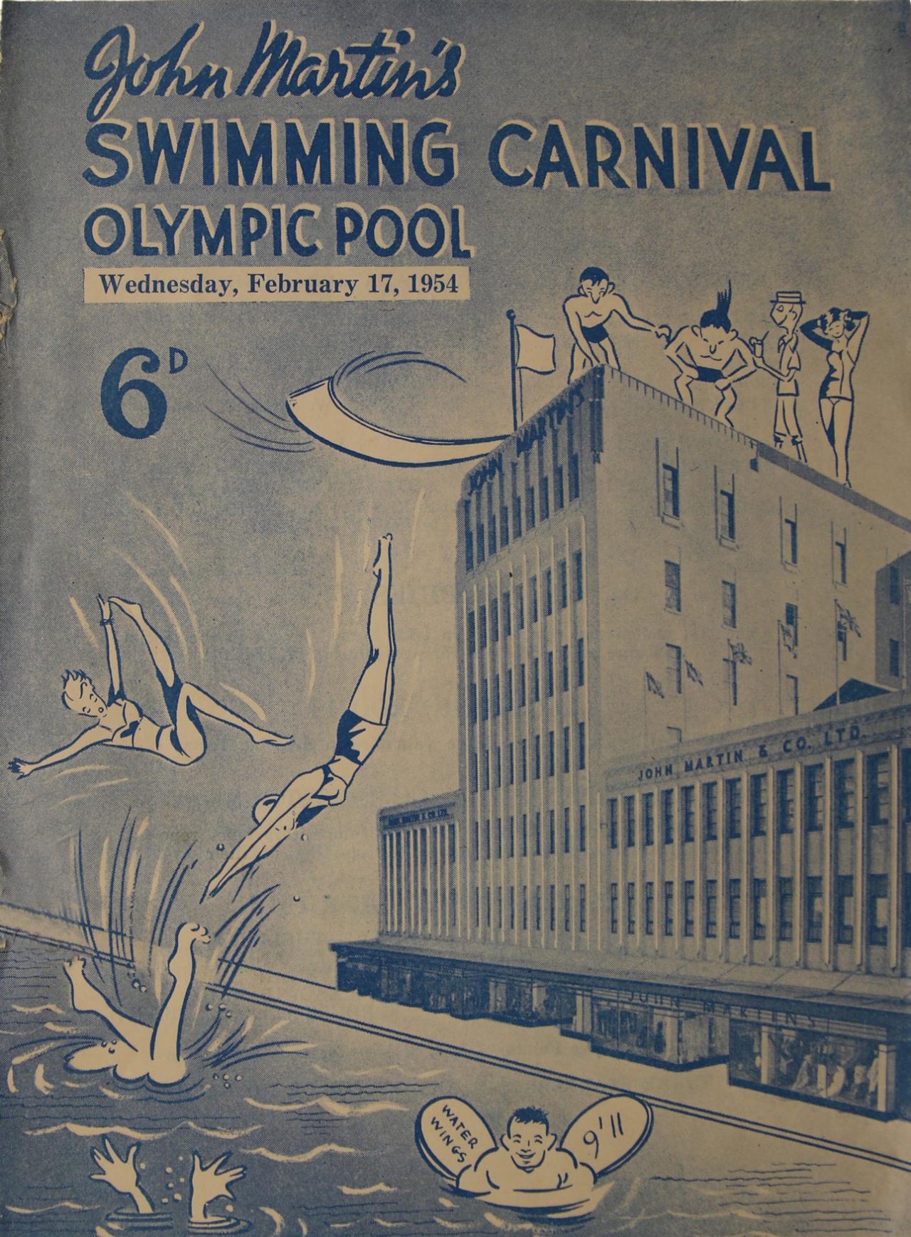 John Martin's swimming carnival. SLSA: BRG 121/30/9