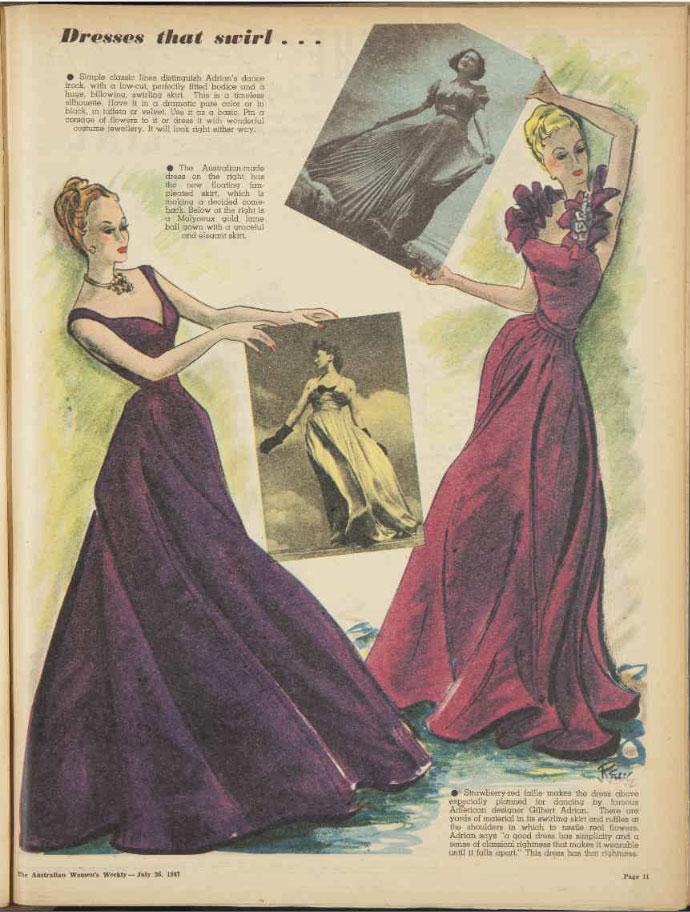 The Australian Women's Weekly Sat 26 Jul 1947 Page 11. NLA: Trove 