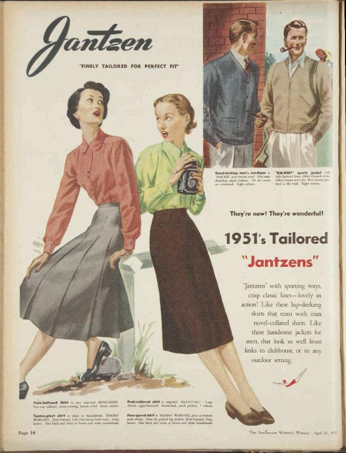 The Australian Women's Weekly Sat 21 Jan 1951 Page 14. NLA: Trove 