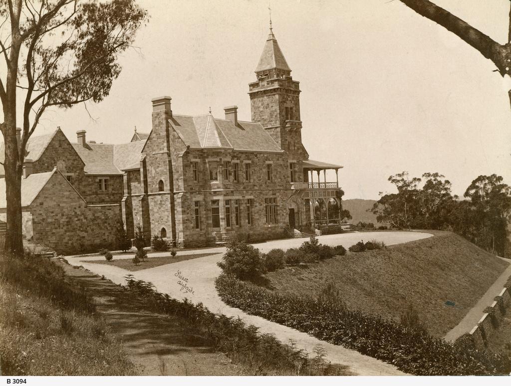 Governor’s residence at Marble Hill, taken by Samuel Sweet approximately 1879. SLSA: B 3094