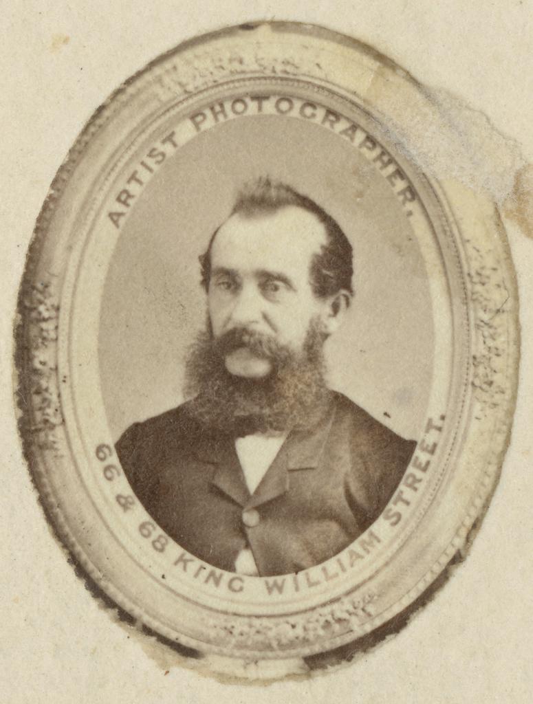 Townsend Duryea, 1866. SLSA: B 73320/1A