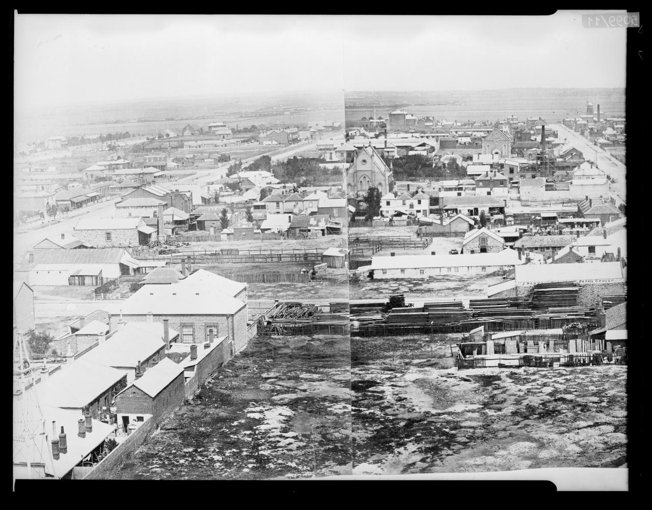 View of Adelaide, panorama plate 11. SLSA: B 5099/11