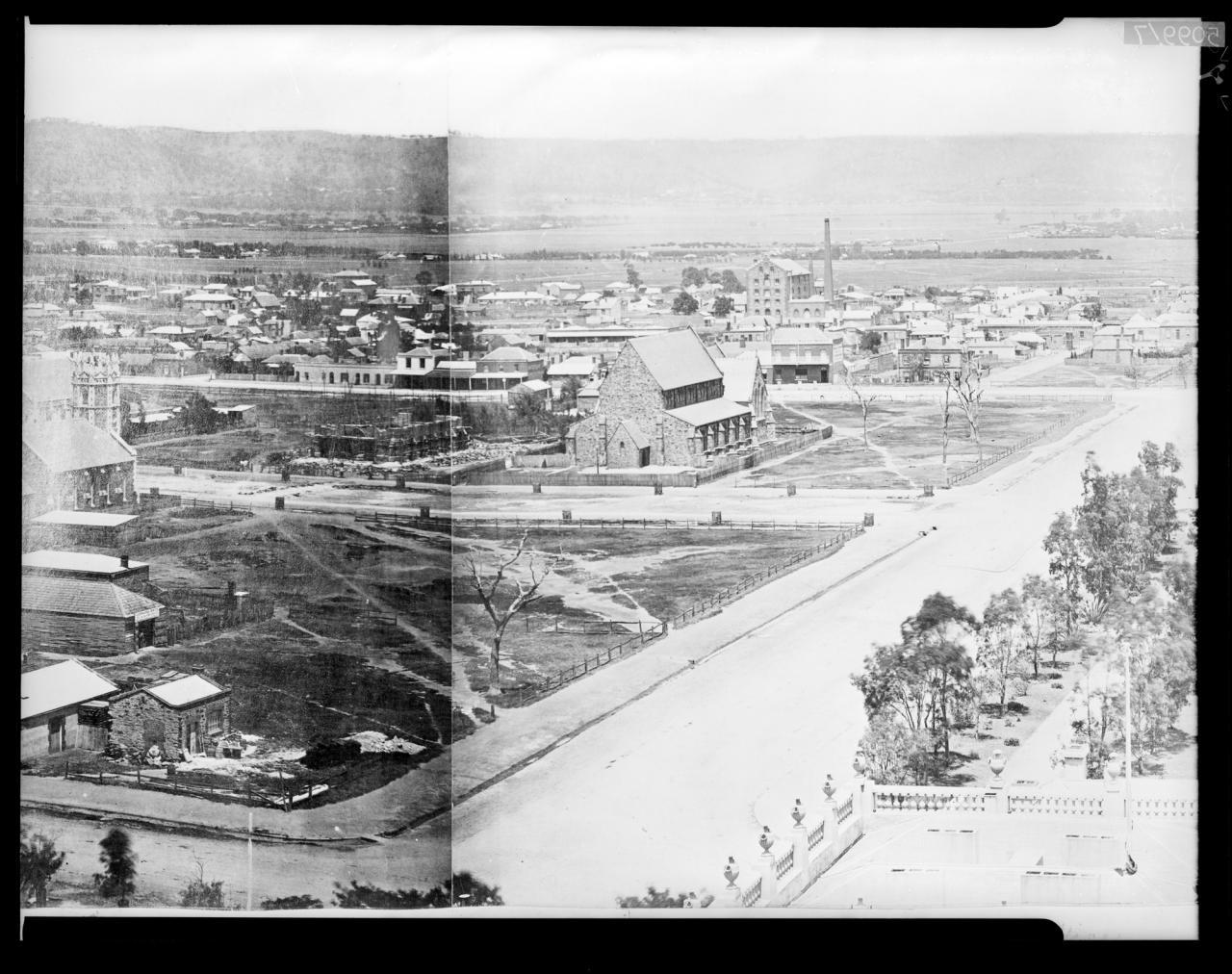 View of Adelaide, panorama plate 7. SLSA: B 5099/7