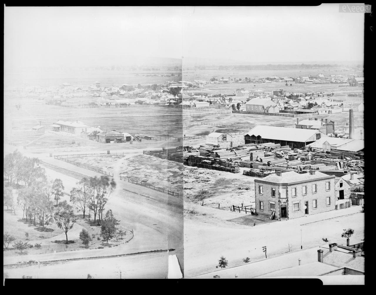 View of Adelaide, panorama plate 8. SLSA: B 5099/8