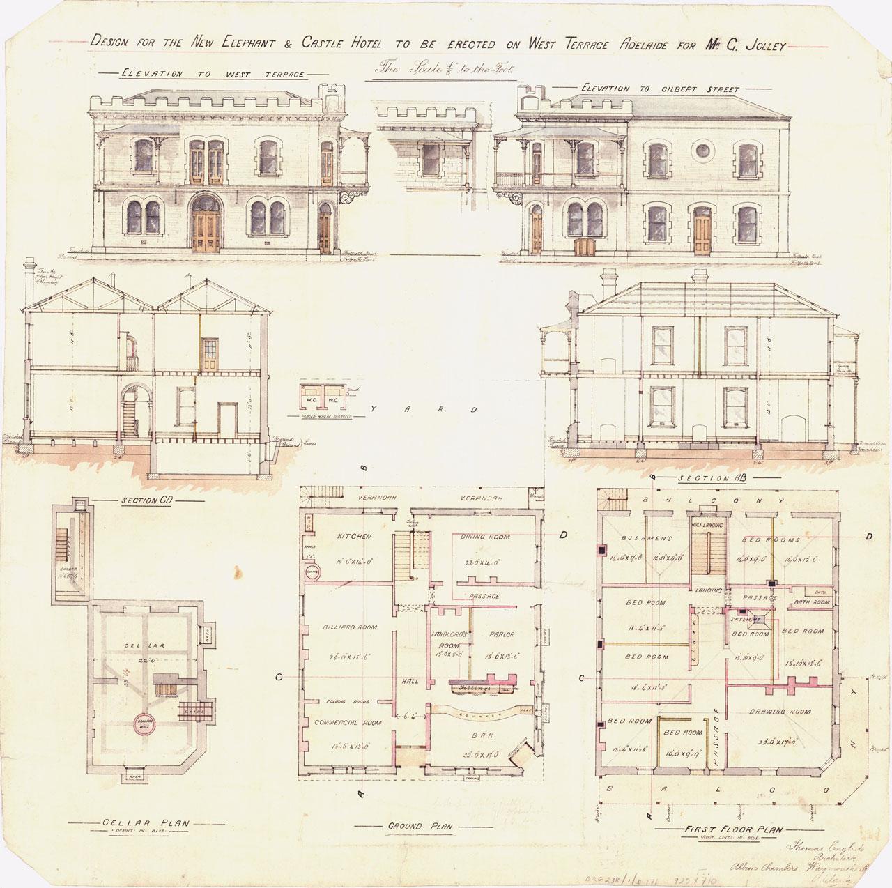 Elephant and Castle Hotel. SLSA: BRG 238/1/171/1