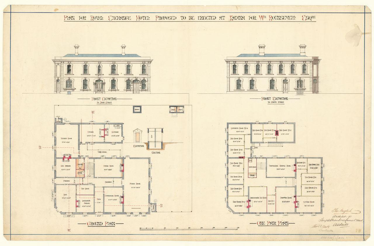 Royal exchange hotel SLSA: BRG 238/1/176