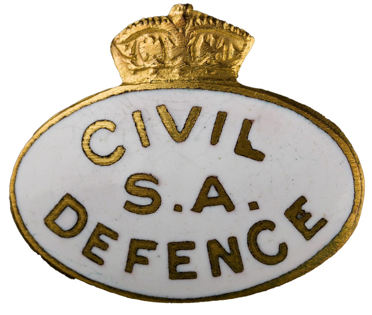 Civis Defence South Australia, badge owned by Natalia Davies.