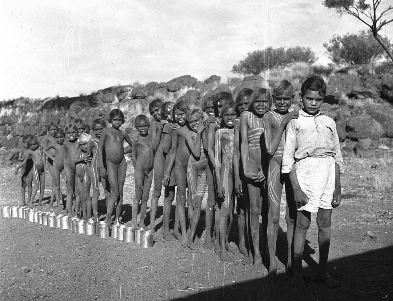 Children at Ernabella School 1940 [PRG1218/34/1262h]