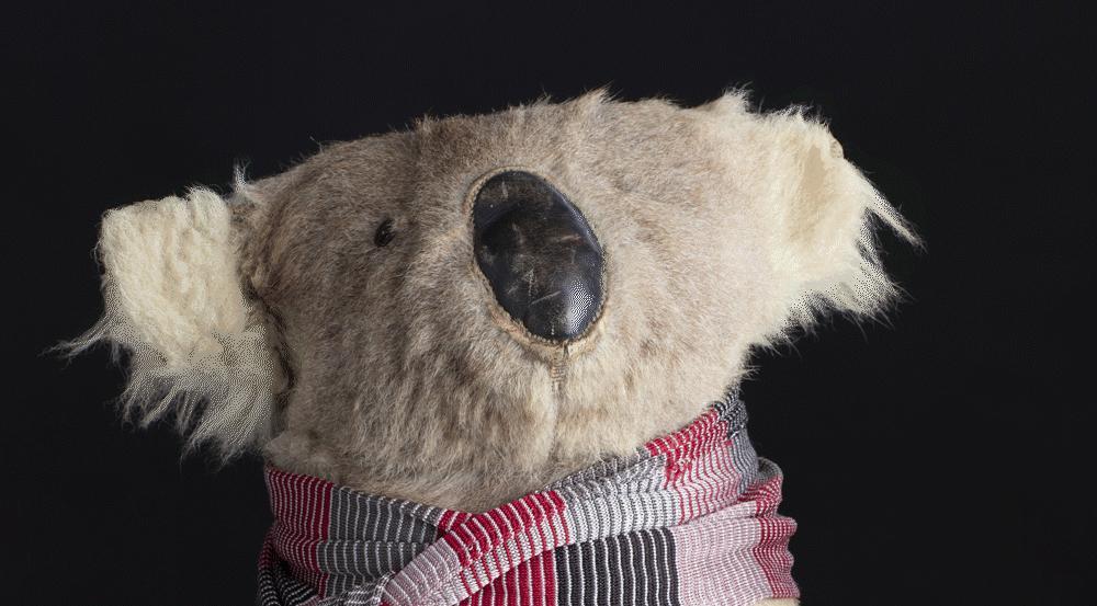 Toy koala with scarf [clrcri22543752_1]