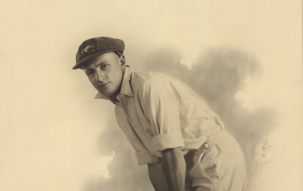 Portrait of Don Bradman, 1928 taken by Sidney Riley Studio [PRG682/16/97]