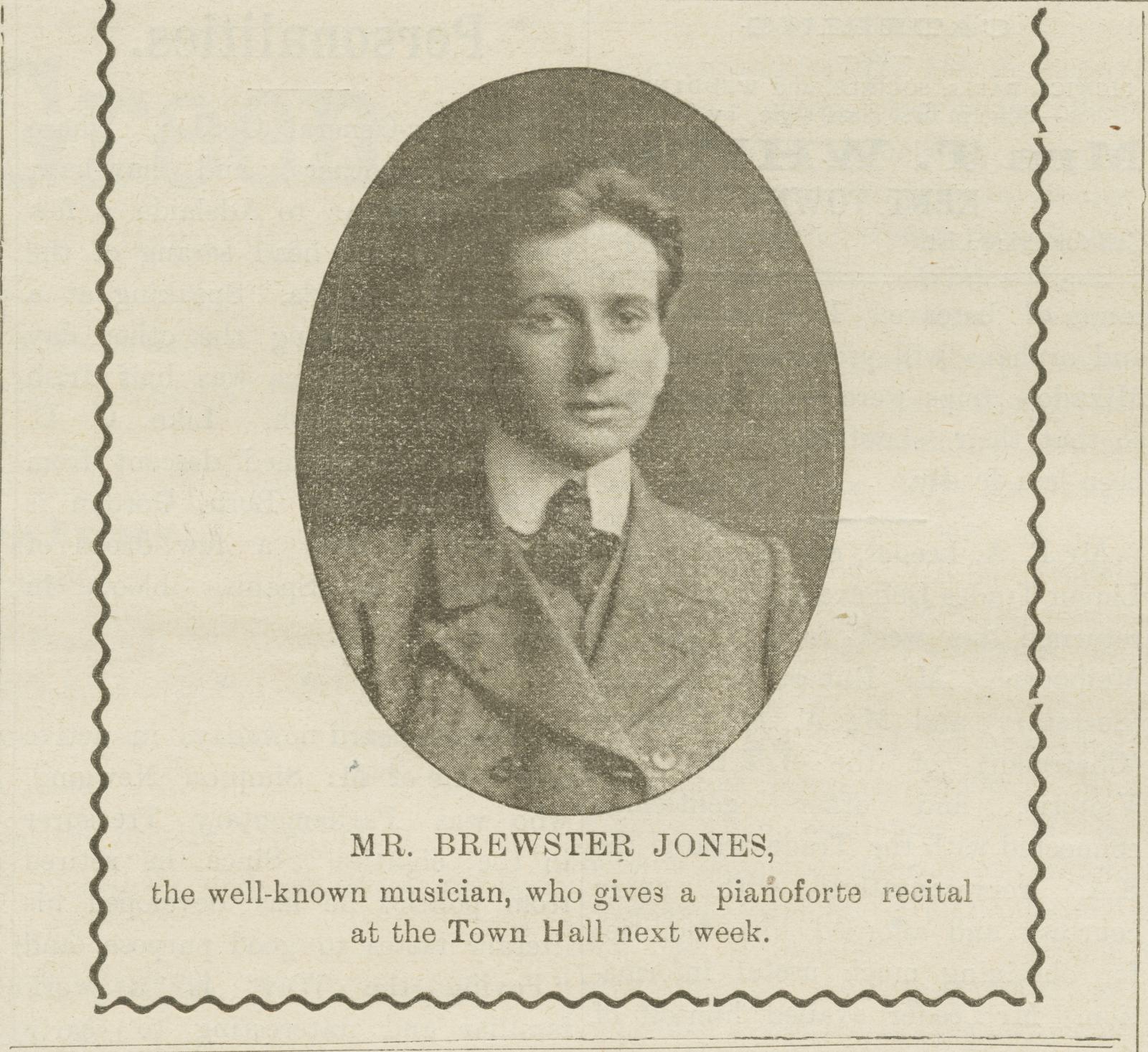 Brewster Jones Quiz 1905