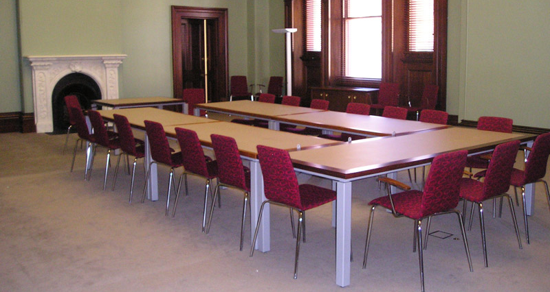 Morgan Thomas Board Room, image taken by Toby Woolley