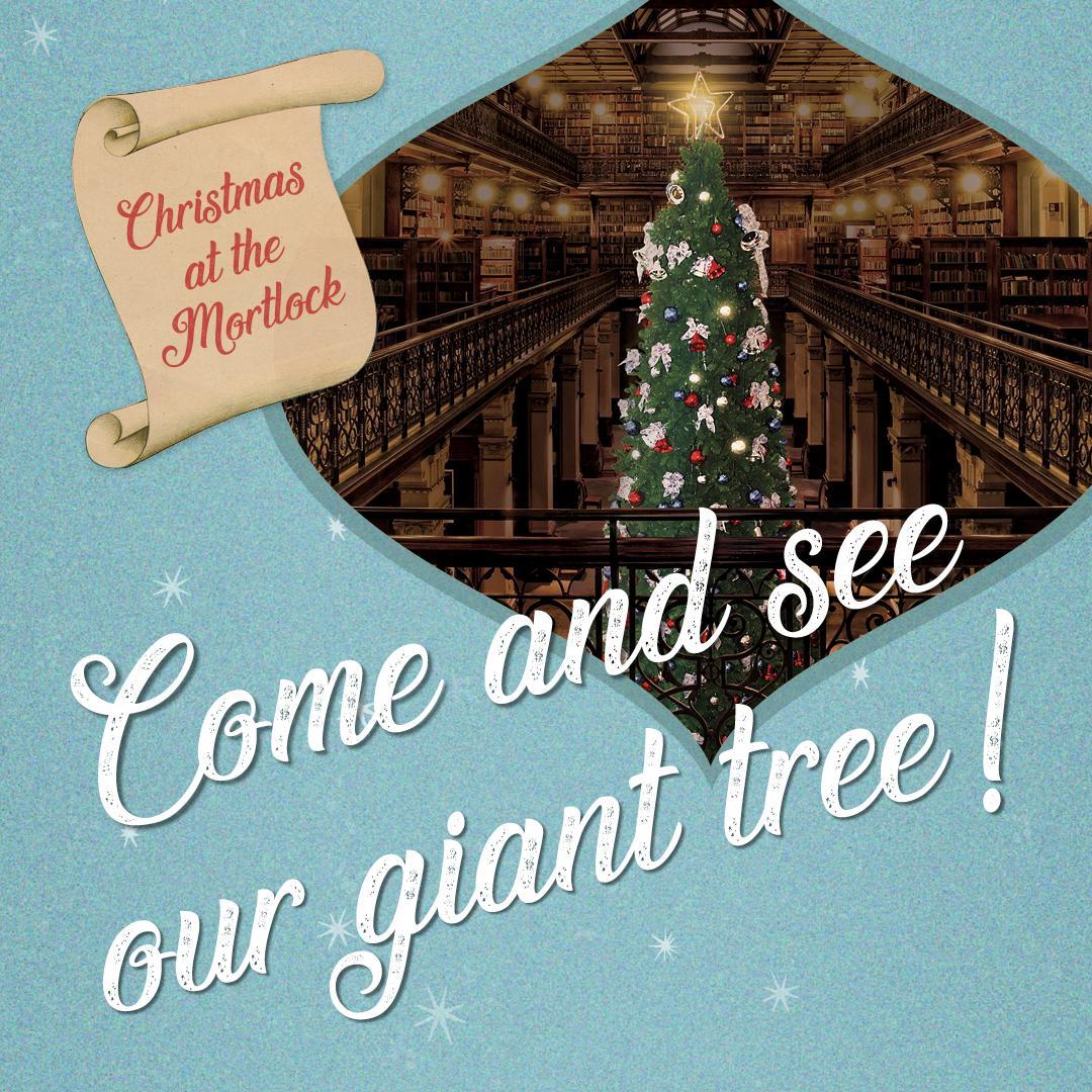 Christmas at the Mortlock, come and see our giant tree