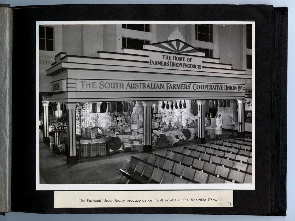 The Farmers' Union exhibition at the Adelaide Royal Show, 1938. SLSA: B 78620/9