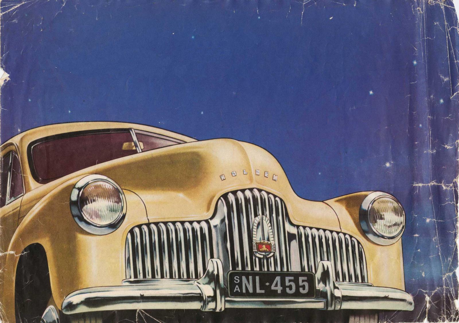 Holden FX, promotional pamphlet cover. Australia's Own Car. SLSA: BRG 213/27/9/3A/1