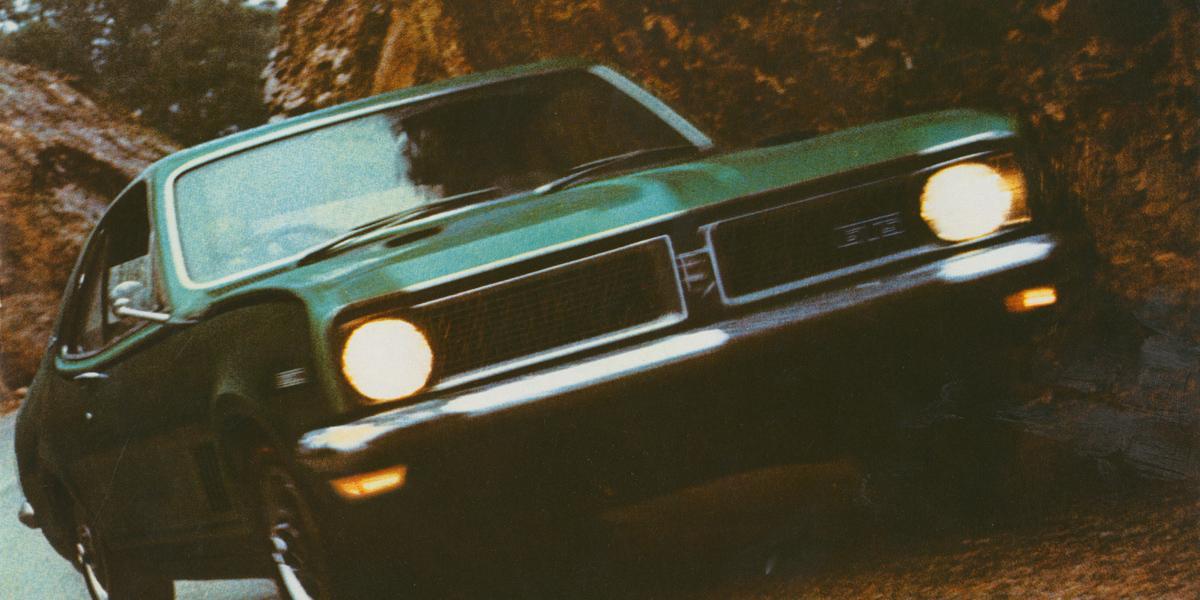Photo of a green HG Monaro built by General Motors-Holden's Limited