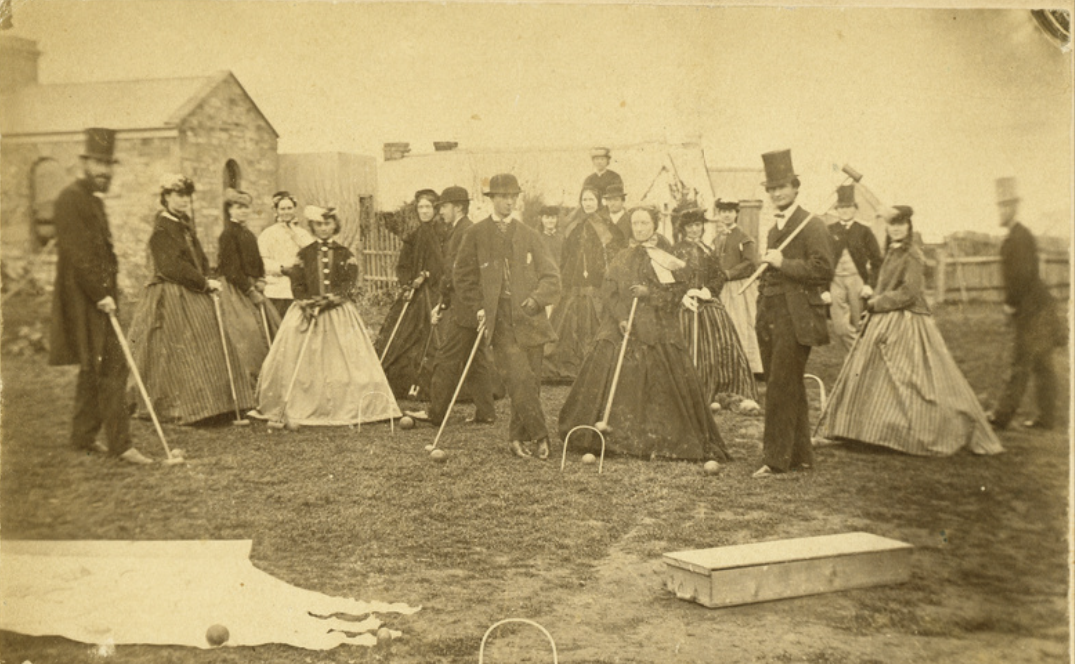 The Kapunda Croquet Club. SLSA B 4602