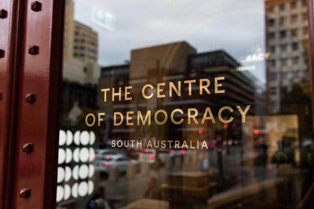 Centre of Democracy door