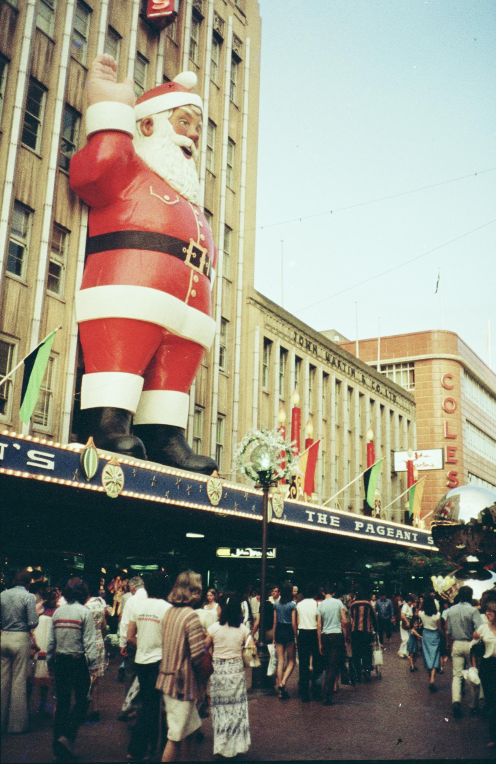 Premises of John Martin & Co at Christmas B63895