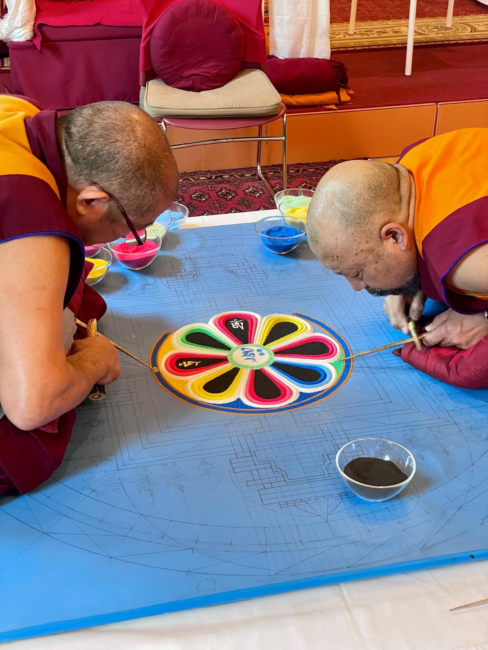 Mandala created for SALA Festival