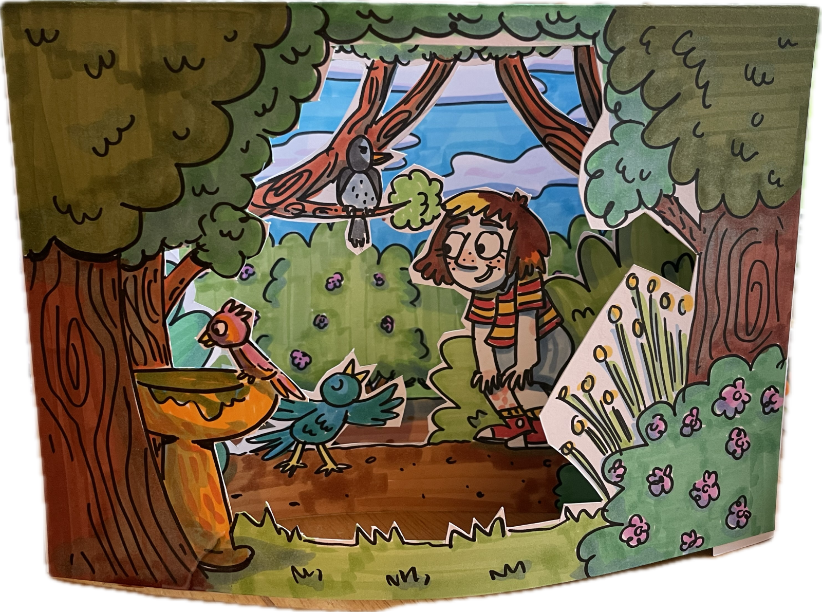 cropped tunnel book image