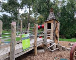 Playground closures, Laura Wolfe, photographer [SLSA: B 78535/21/4]  