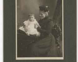 Agnes G. Hay, d.1909, was the second wife of Alexander Hay. SLSA: B 54513