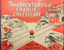 The adventures of Charlie Cheesecake - front cover 