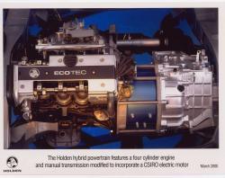 Holden/CSIRO hybrid-electric engine. SLSA: BRG 213/199/4/2/8