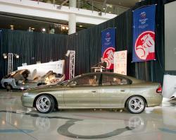 Official event unveiling Holden's hybrid-electric concept car, the ECOmmodore, Homebush, Sydney. SLSA: BRG 213/199/8/2/80