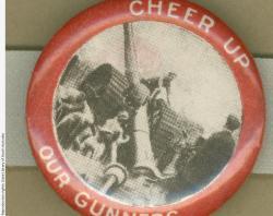 Cheer Up Our Gunners badge SLSA: PRG 903/1/92