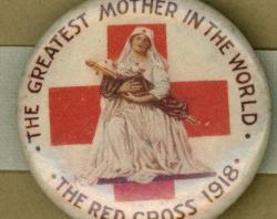 Red Cross Greatest Mother badge 1918 SLSA: PRG 903/1/64