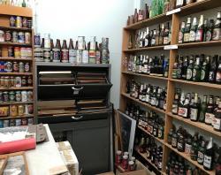 One of the store room featuring records and memorabilia of the SA Brewing Company.