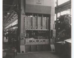 Factory equipment, the Version press, 1962. SLSA: BRG 9/36/800 